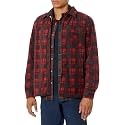 UNIONBAY Men's Woodsman Microfleece Lined Flannel Shirt Jacket