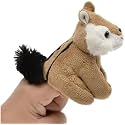 Unipak 1199CP Chipmunk Finger Plush Puppet, 3.5-inch Height