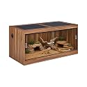 unipaws 110 Gallon Reptile Tank for Lizards, Bearded Dragon Enclosure Cage