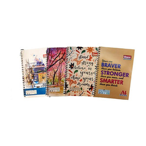 uniqpal notebook a4 notebook ruled 200 pages