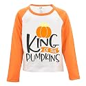 Unique Baby Boys Long Sleeve Raglan Graphic T-Shirt for Toddlers and Kids