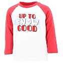 Unique Baby Boys Long Sleeve Raglan Graphic T-Shirt for Toddlers and Kids