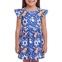 Unique Baby Girls' Short Sleeve Everyday Printed Dresses for Kid and Toddler, Sizes 2T-12Y