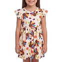 Unique Baby Girls' Short Sleeve Everyday Printed Dresses for Kid and Toddler, Sizes 2T-12Y