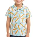 Unique Baby Moisture Wicking Kids Polo Shirts for Toddler Boys Polo Shirt