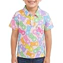 Unique Baby Moisture Wicking Kids Polo Shirts for Toddler Boys Polo Shirt