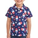 Unique Baby Moisture Wicking Kids Polo Shirts for Toddler Boys Polo Shirt