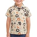 Unique Baby Moisture Wicking Kids Polo Shirts for Toddler Boys Polo Shirt