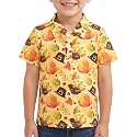 Unique Baby Moisture Wicking Kids Polo Shirts for Toddler Boys Polo Shirt