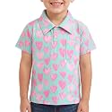 Unique Baby Moisture Wicking Kids Polo Shirts for Toddler Boys Polo Shirt