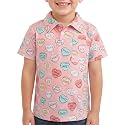 Unique Baby Moisture Wicking Kids Polo Shirts for Toddler Boys Polo Shirt
