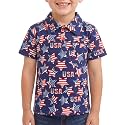 Unique Baby Moisture Wicking Kids Polo Shirts for Toddler Boys Polo Shirt