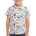 Unique Baby Moisture Wicking Kids Polo Shirts for Toddler Boys Polo Shirt