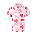 Unique Baby Short Sleeve Collared Boys Polo Shirt, Toddler Kids Polo Shirts