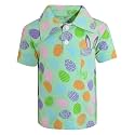 Unique Baby Short Sleeve Collared Boys Polo Shirt, Toddler Kids Polo Shirts