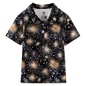 Unique Baby Short Sleeve Collared Boys Polo Shirt, Toddler Kids Polo Shirts