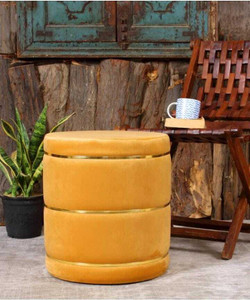unique creation handicrafts solid wood pouf