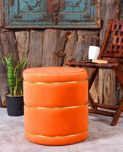 unique creation handicrafts solid wood pouf