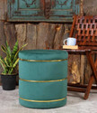 Unique Creation Handicrafts Solid Wood Pouf