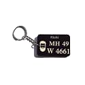 UNIQUE GIFTS Personalised Car/Bike Number Plate Keychain (Design 5)