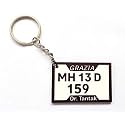 UNIQUE GIFTS Personalised Car/Bike Number Plate Keychain (Design 11)