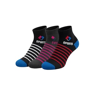 unique gold leafing studio ugls premium cotton ankle socks for men  soft breathable stretch cotton crew socks  cushioned sole anti-slip grip amp gym  blackgreycharcoal pack of 3