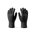 Unique Gold Leafing Studio UGLS Woolen Winter Gloves for Men &amp; Women (Black) | Warm Thermal Winter | Soft Stretchable Wool Knit | Windproof for Cold Weather Ideal for Daily Use, Travel &amp; Bike Riding
