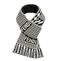 Unique Gold Leafing Studio UGLS Premium Soft Wool Blend Winter Scarf/Muffler for Men &amp; Women | Warm Knit Muffler, Stylish Check Pattern – Cozy Winter Neckwear, Gift Ready Accessories