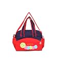 New Born Baby Multipurpose Polyester Diaper/Mother Bag with Holder Diaper Changing Multi Compartment (Red Regular, Medium,Pack of 1)