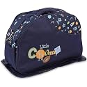 New Born Baby Multipurpose Polyester Diaper/Mother Bag with Holder Diaper Changing Multi Compartment (Printed Navy Blue, Medium)(Pack of 1)