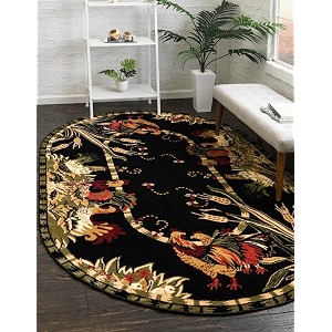 Unique Loom Barnyard Collection Area Rug -