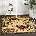 Unique Loom Barnyard Collection Area Rug -
