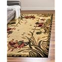 Unique Loom Barnyard Collection Area Rug -