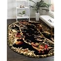 Unique Loom Barnyard Collection Area Rug -