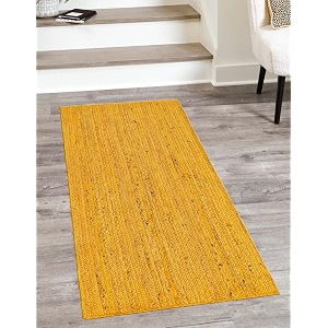 Unique Loom Braided Jute Collection Area Rug