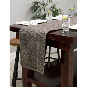 Unique Loom Braided Jute Collection Area Rug