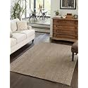 Unique Loom Braided Jute Collection Area Rug