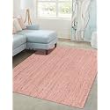 Unique Loom Braided Jute Collection Area Rug