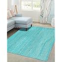 Unique Loom Braided Jute Collection Area Rug