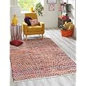 Unique Loom Chindi Chevron Collection Area Rug