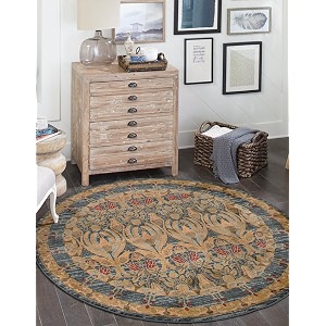 Unique Loom Edinburgh Collection Area Rug -