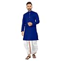 UNIQUE MOMENTS Men39s Cotton Dhoti Kurta Set