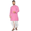UNIQUE MOMENTS Men39s Cotton Dhoti Kurta Set