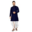 UNIQUE MOMENTS Men39s Cotton Dhoti Kurta Set