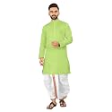 UNIQUE MOMENTS Men39s Cotton Dhoti Kurta Set