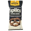 Unique Snacks, Pretzel Splits Extra Dark, 11 Ounce