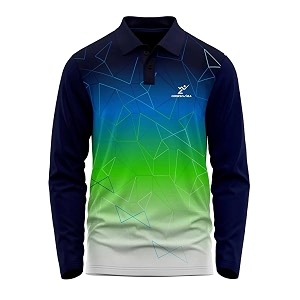 Unisex Adult Collar Neck Printed Design Sportswear