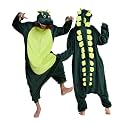 Unisex Adult Onesie Pajamas Animal Cosplay Halloween Costume One Piece Plush Sleepwear Homewear