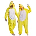 Unisex Adult Onesie Pajamas Animal Cosplay Halloween Costume One Piece Plush Sleepwear Homewear