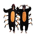 Unisex Adult Onesie Pajamas Animal Cosplay Halloween Costume One Piece Plush Sleepwear Homewear